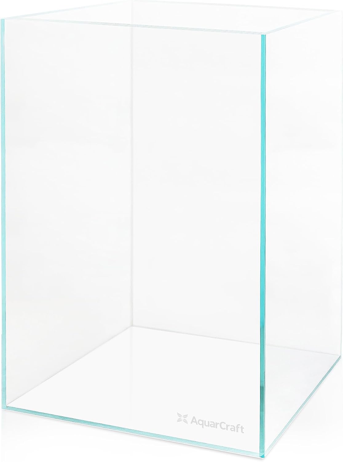 10 Gallon Rimless Aquarium, Tall Low Iron Glass Fish Tank