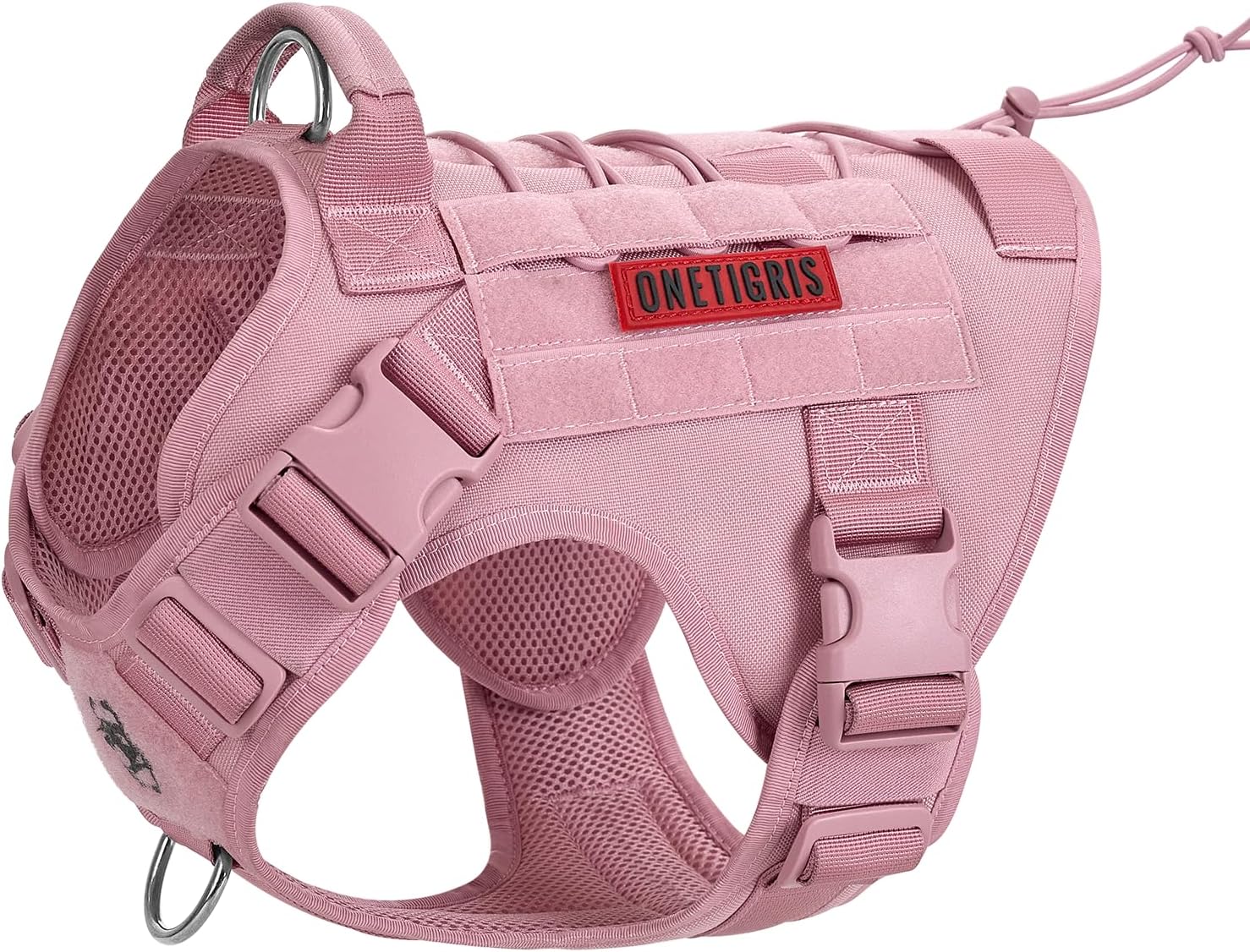 OneTigris Tactical Dog Harness No-Pull Service Vest for Small Medium Dogs