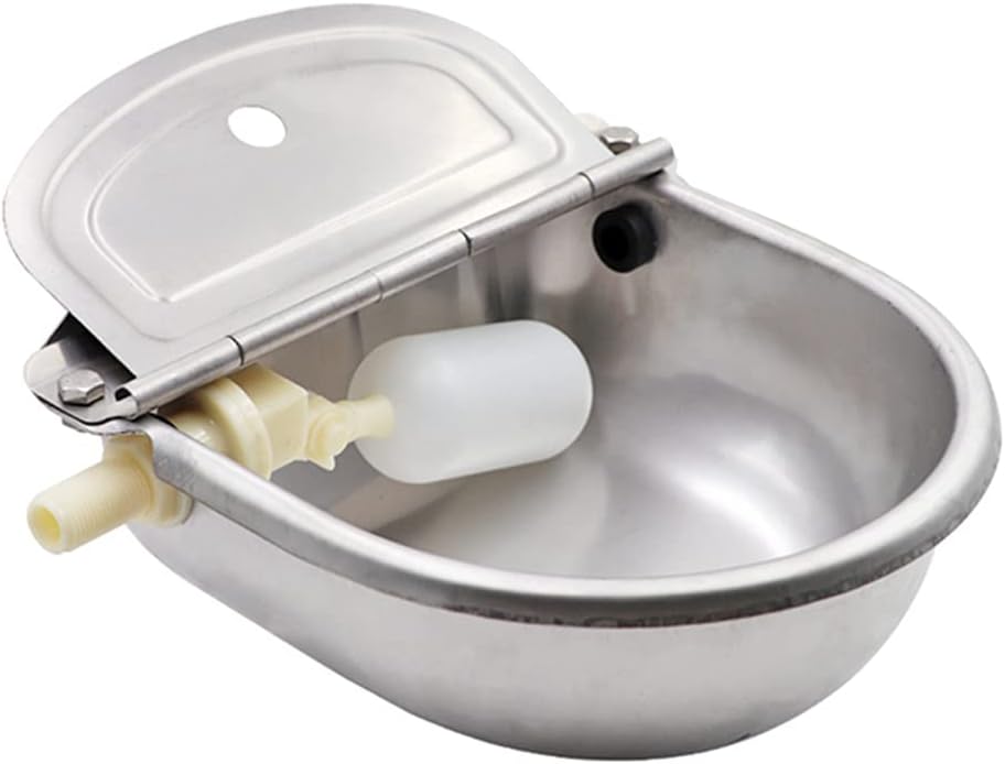 Automatic Livestock Waterer for Cattle, Dogs, Chicken, 304 Stainless Steel