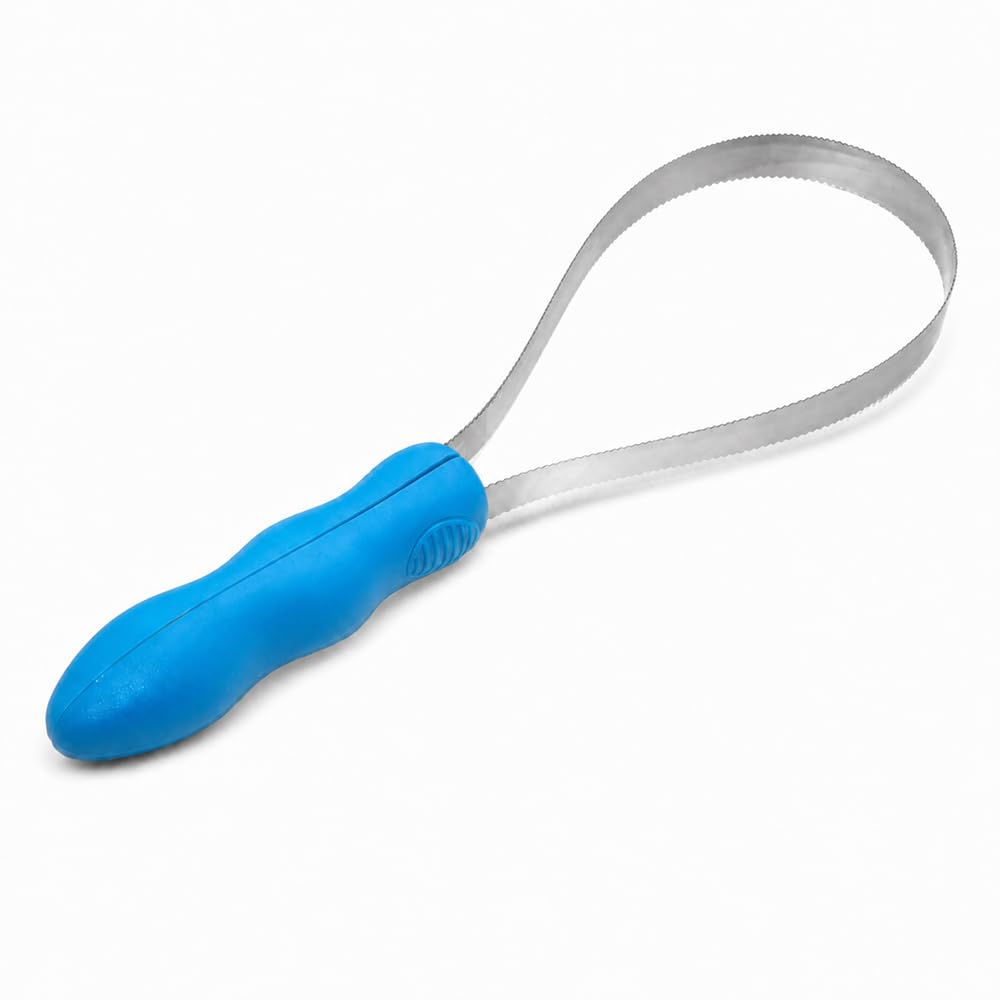 Horse Shedding Tool, Dual-Sided Shedding Blade with Stainless Steel for Dogs/Horse, Deshedding tool for Dogs, Deshedding tool for Short and Long Hair Coats (Single Loop)
