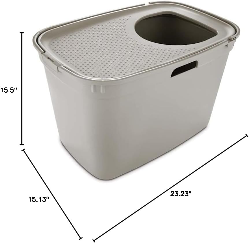 So Phresh by Petco Top-Entry Litter Box Tan 23.2″ L X 15.4″ W X 15″ H