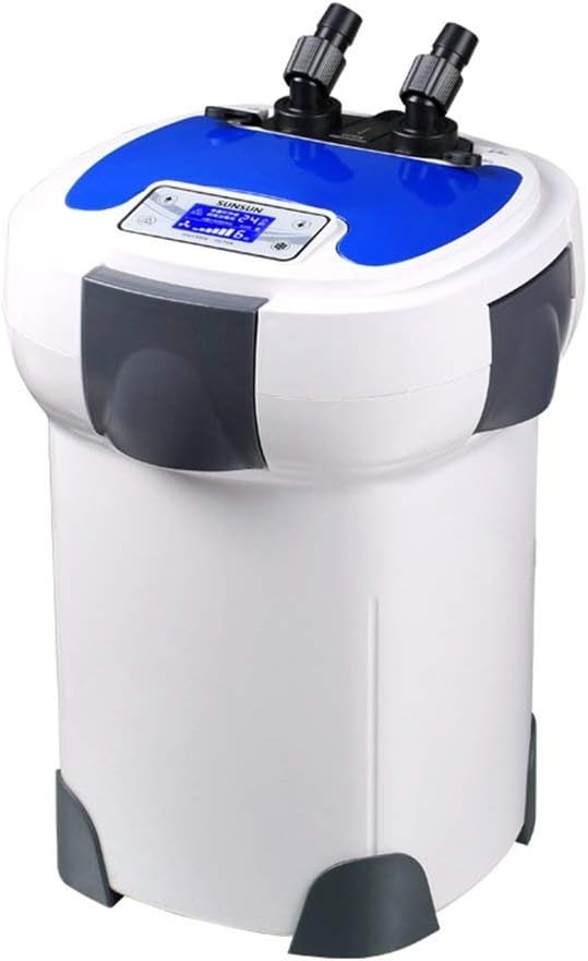 SunSun HW-3000 UV 9W 5-Stage External Canister Filter 793gph, White