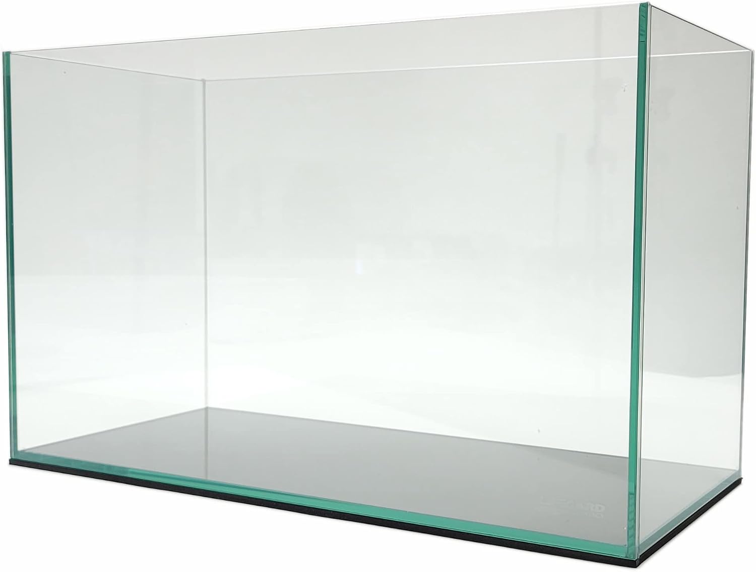 Lifegard Aquatics 10 Gallon Rimless Aquarium, Clear Glass, Ultra Clear Sealant Fish Tank, 5mm Thick with Dense Leveling Mat for Freshwater/Marine, Home or Office Decor (20.07″x9.84″x12.60″)
