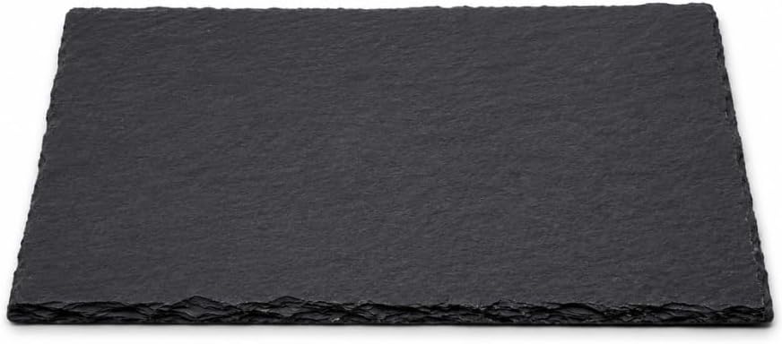 Extra Large Natural Slate Reptile Basking Platform, 15.7 x 7.9 in Rock Feeding Plate for Tortoise, Turtle & Bearded Dragon, Textured Food Dish for Natural Claw Filing, Reptile Habitat Decor