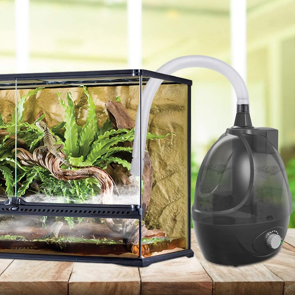 BETAZOOER Reptile Humidifier Mister Fogger Extension Amphibians Snake 2.5L