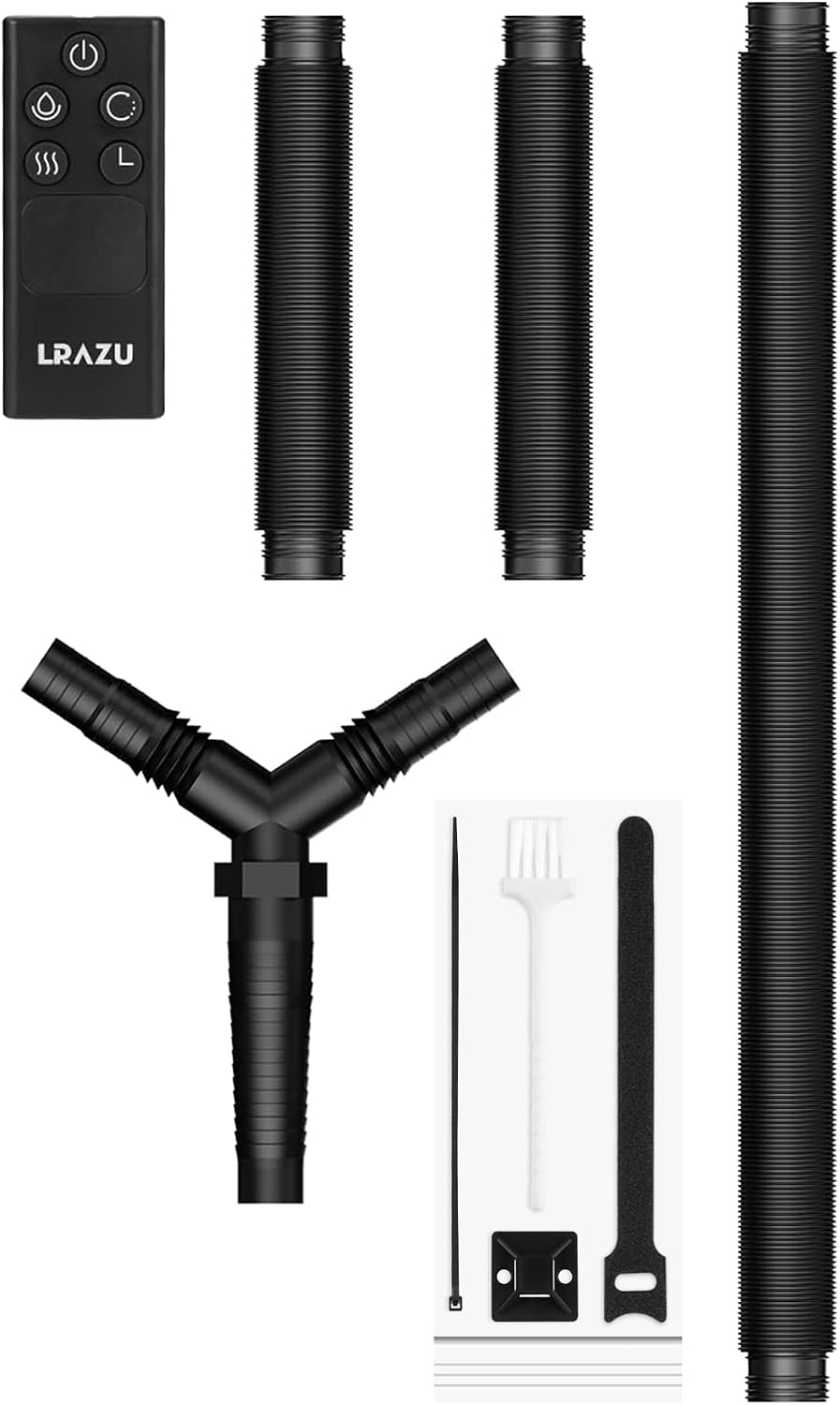 Reptile Fogger Extension Hose, Plants Humidifier Replacement Tubes, Accessories for Reptile Tank, Terrarium, Grow Tent, Mushroom（Not Include Humidifier）