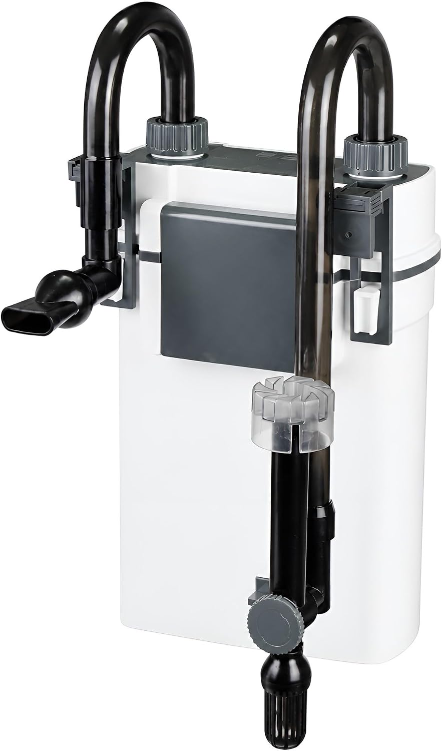 Aquarium Filter, Hang On Back Aquarium Filter for 10-40 Gallon Fish Tank, 3-Stage Canister Filter with Surface Skimmer Spray Bar, Quiet External Filter for Freshwater Aquariums & Turtle Tanks