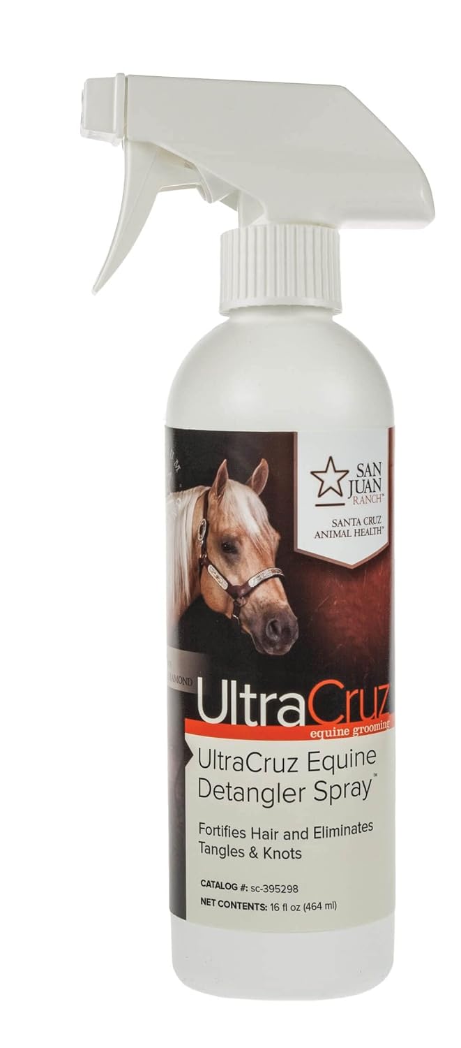 UltraCruz – sc-395298 Equine Detangler Spray for Horses, 16 oz