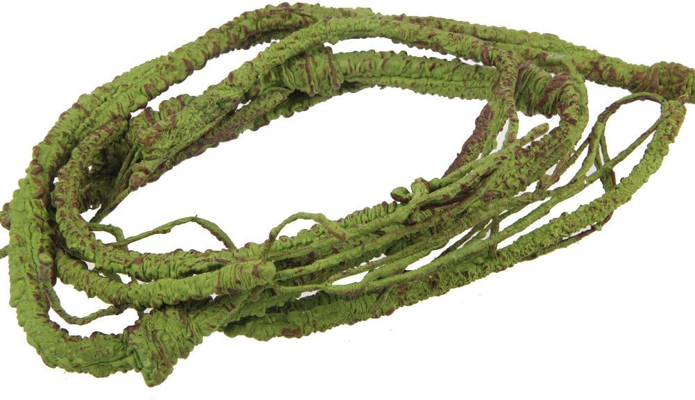emours Flexible Realistic Jungle Vines Pet Habitat Decor for Lizard,Frogs, Snakes,Chameleons and More Reptiles, 3.6ft Long