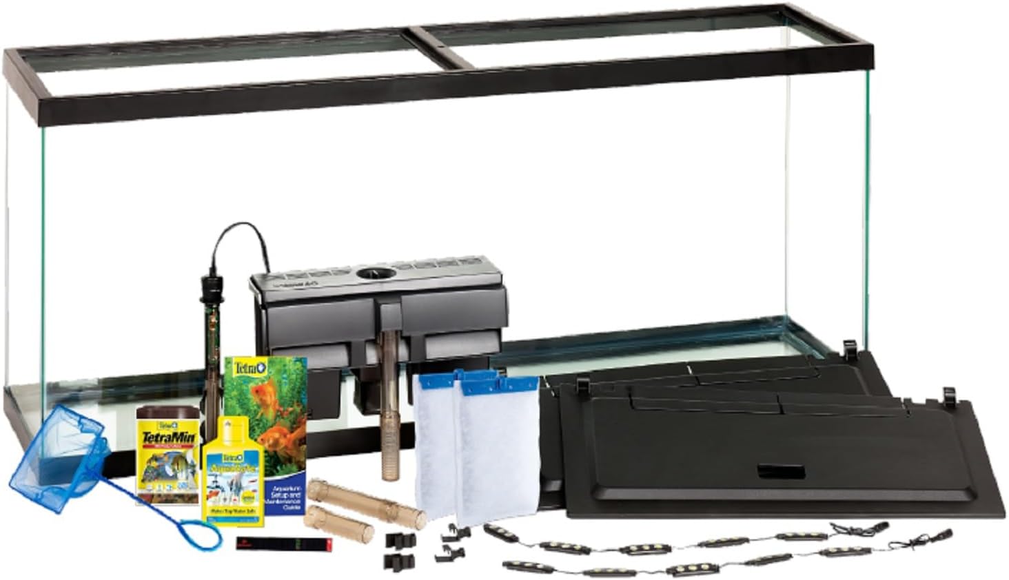 Tetra Complete 55 Gallon Fish Tank Kit for Freshwater & Saltwater Fish
