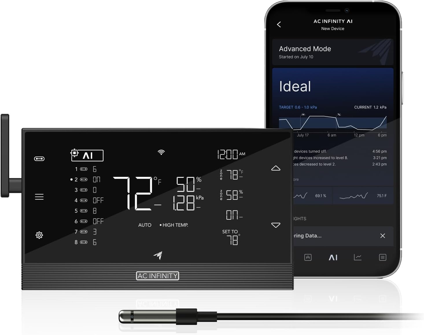 AC Infinity Controller AI+ Environment Controller for Grow Tents and Rooms