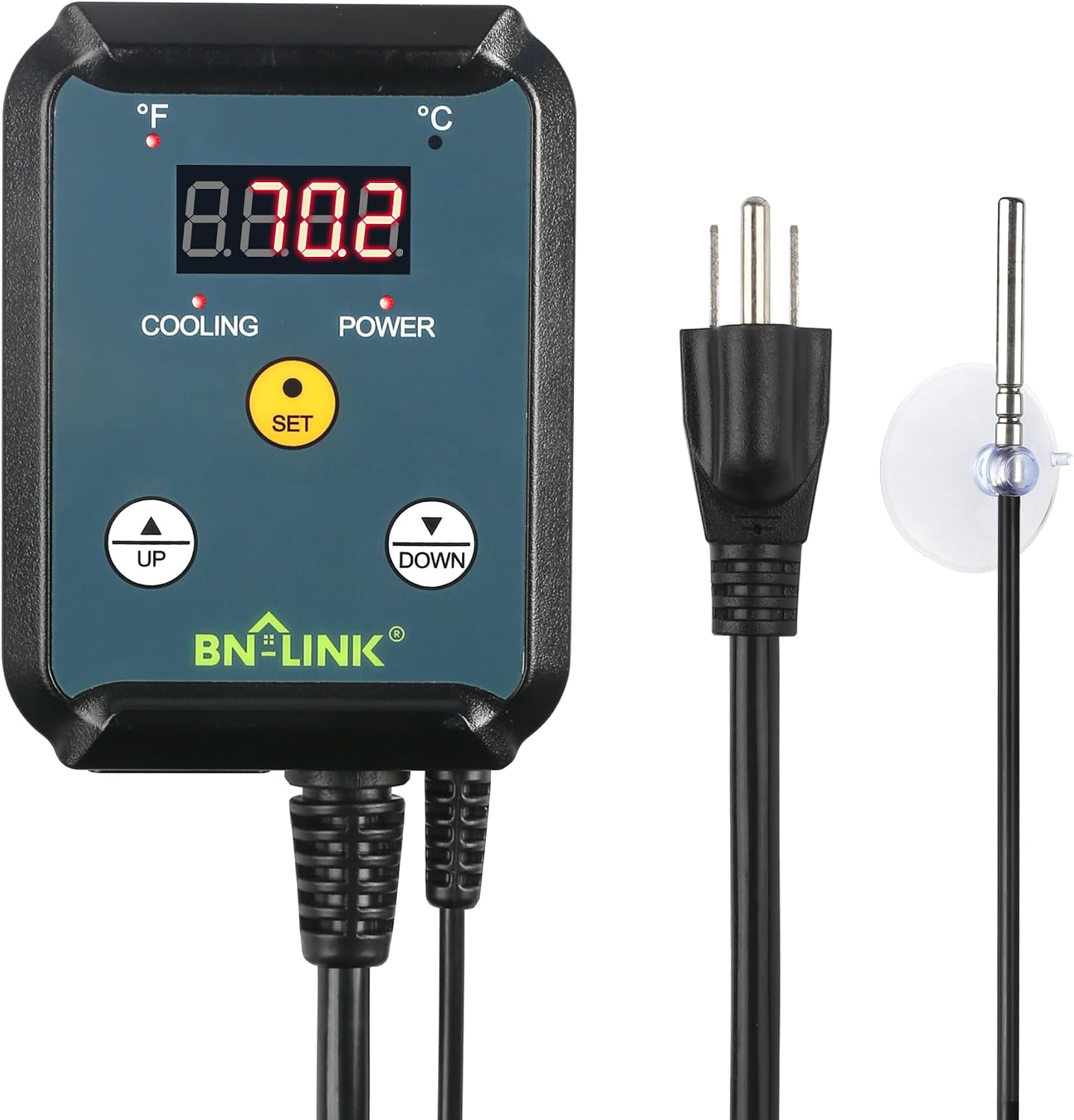 BN-LINK Digital Cooling Thermostat Temperature Controller Outlet Switch