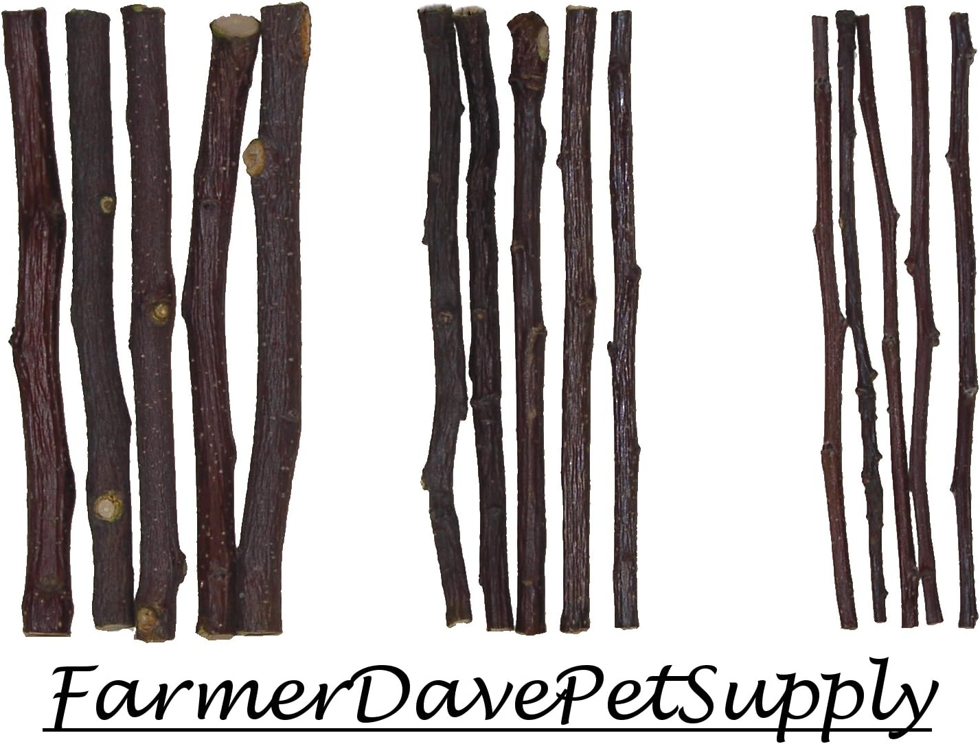 Apple Wood CHEW Stick Sampler for Small Animals