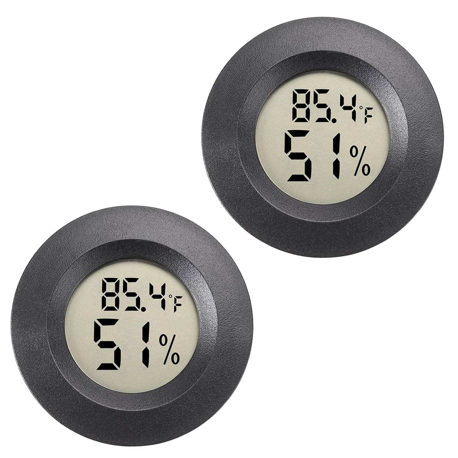 Hygrometer Thermometer Digital Humidity Meter 2 Pack