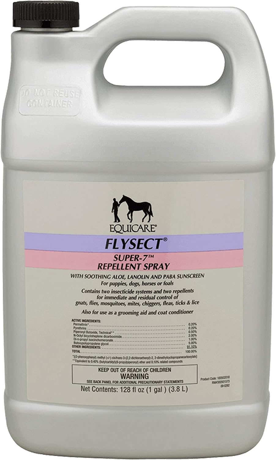 Farnam Equicare Flysect Super-7 Repellent Spray, 1 Gallon