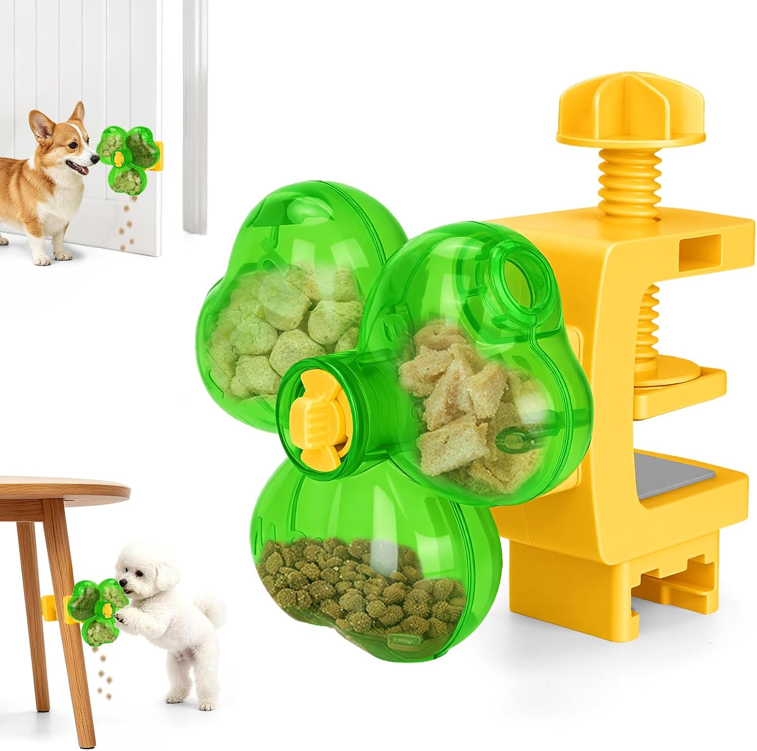 Dog Slow Feeder, Interactive Dog Puzzle Feeder for Enrichment