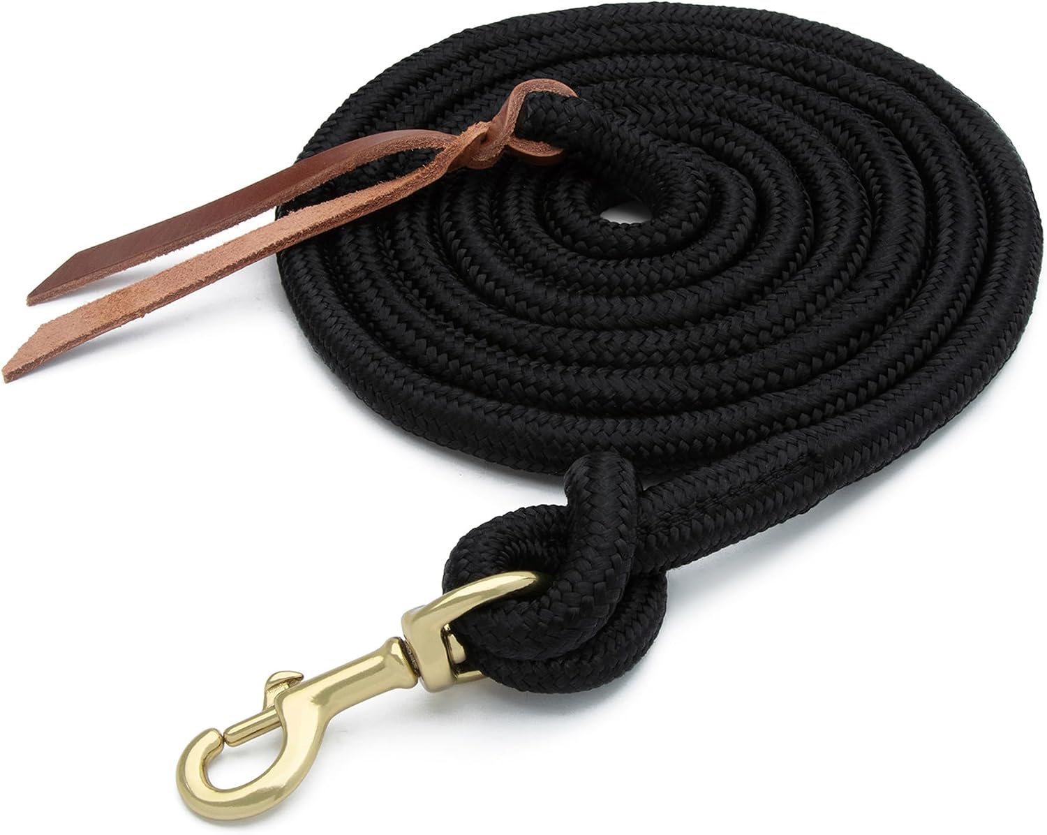 Weaver Equine 10′ Performance Lead Rope, Brass-Plated Snap