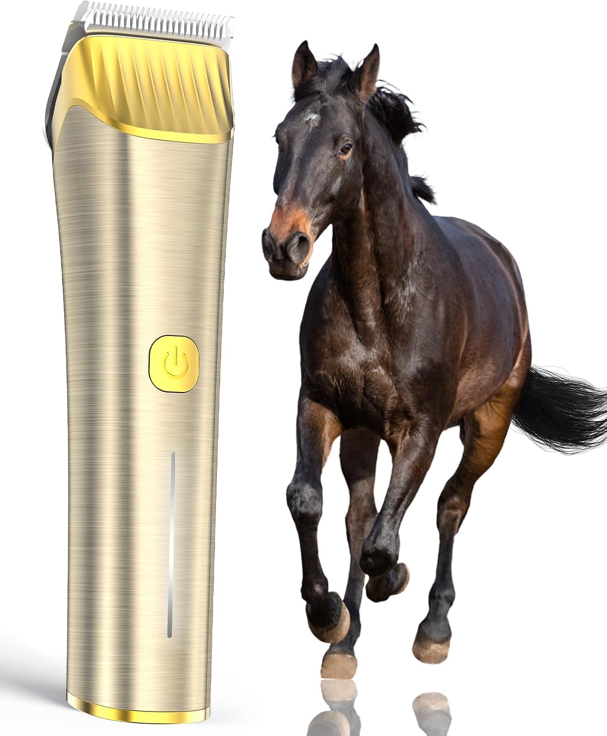oneisall Cordless Horse Clippers for Horse Grooming RK 034