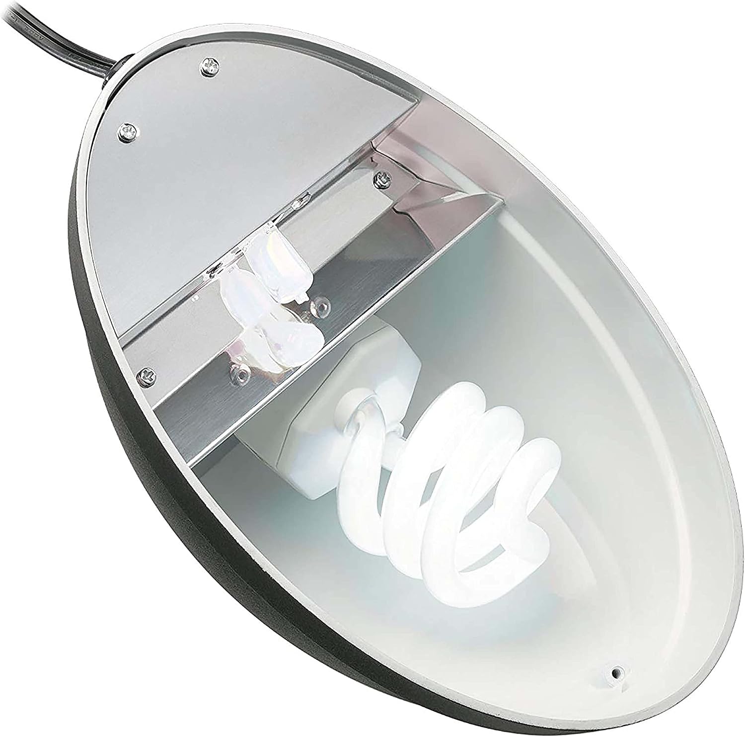 Zilla UVB and Heat Lamp Basking Fixture, Small