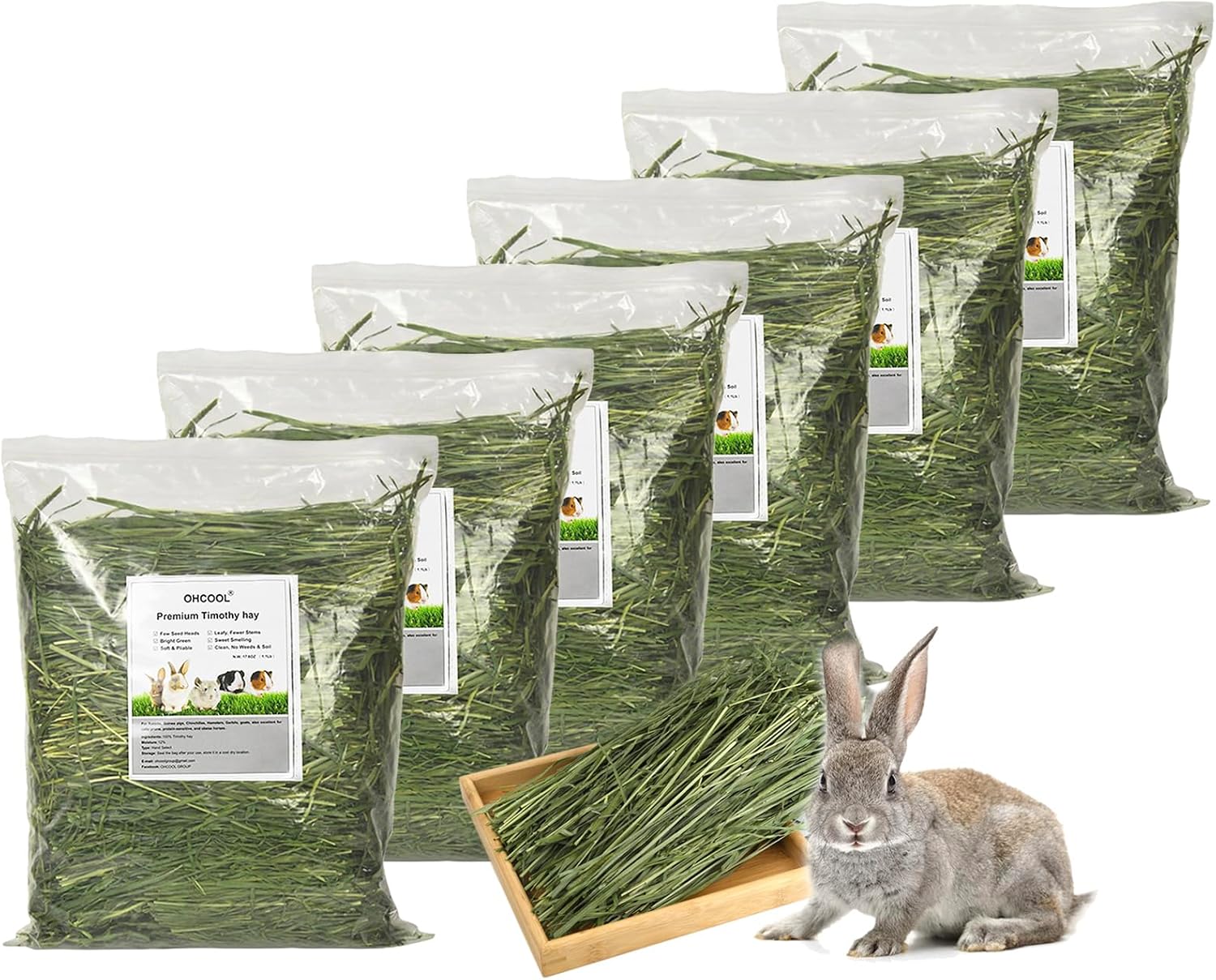 Timothy Hay, 6.6LBS Small Pet Feed
