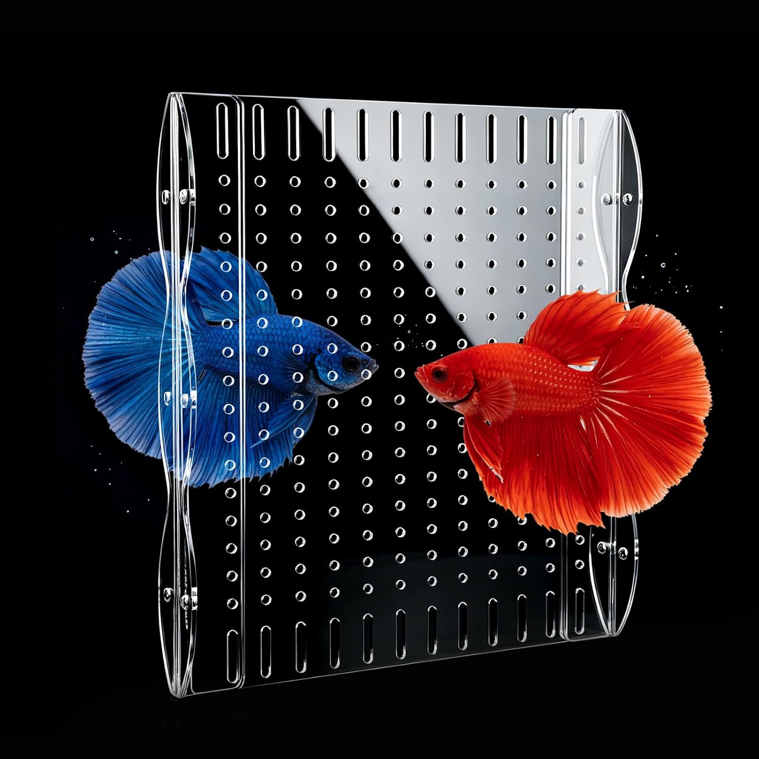 Acrylic Fish Tank Divider Clear Aquarium Divider for 15/20 Gallon Long Tank