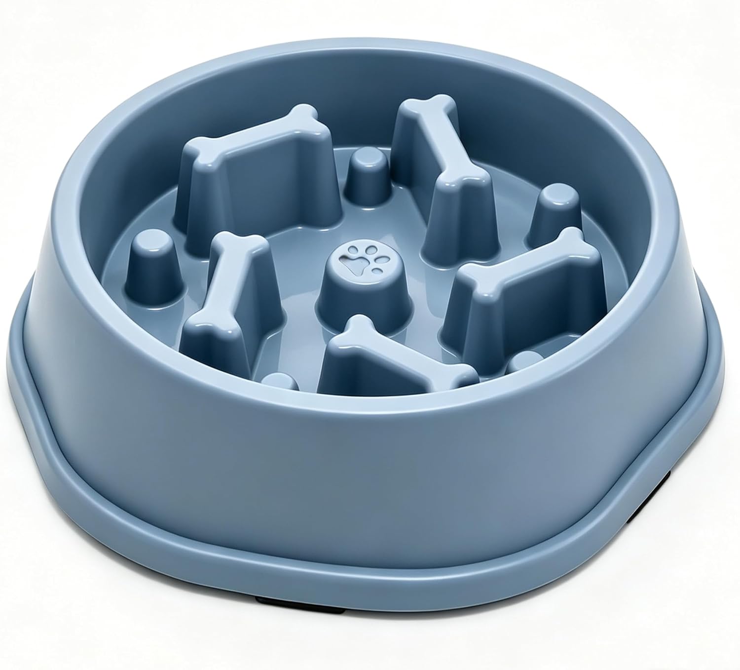 Slow Feeder Dog Bowl,Suitable for Small and Medium Breeds. Blue