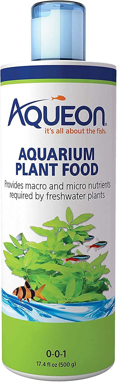 Aqueon Fish Tank Aquarium Plant Food, 17.4 Ounces, Multi-Colored