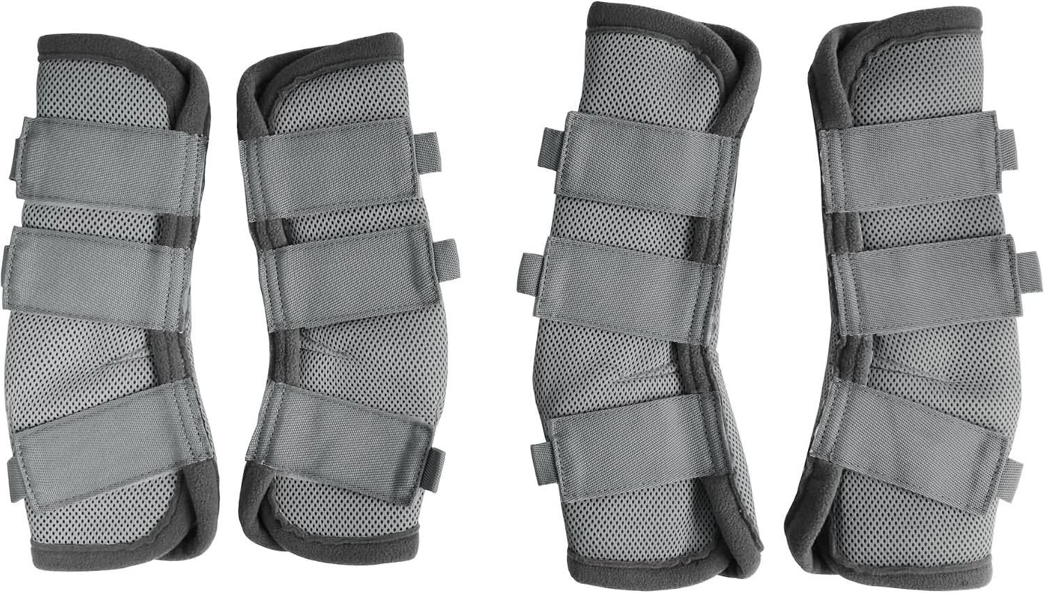 LEAFOREST Horse Fly Boots Set of 4 Non Slip Breathable Mesh Leg Protection