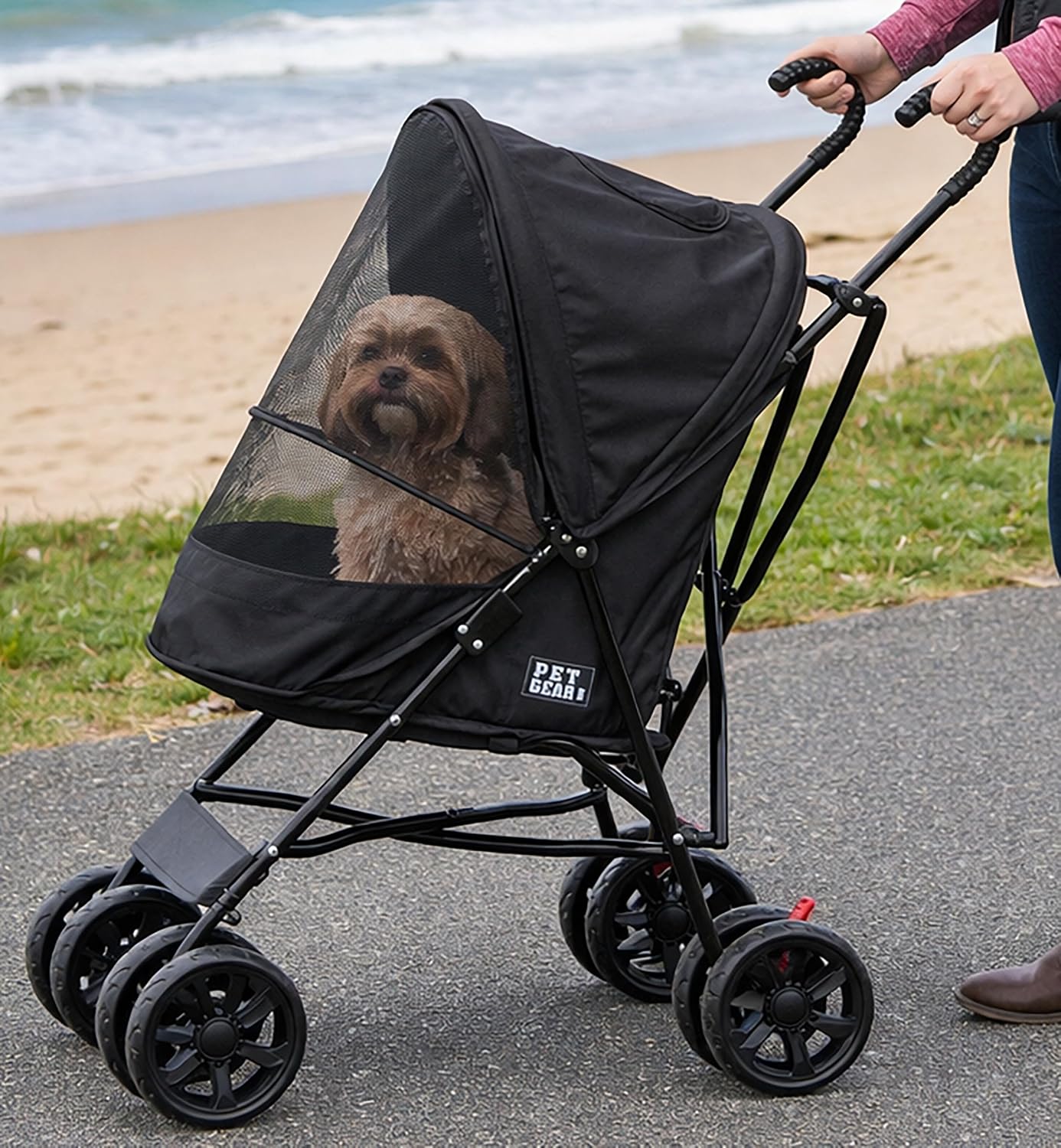 Pet Gear Travel Lite Plus Stroller, Dark Charcoal