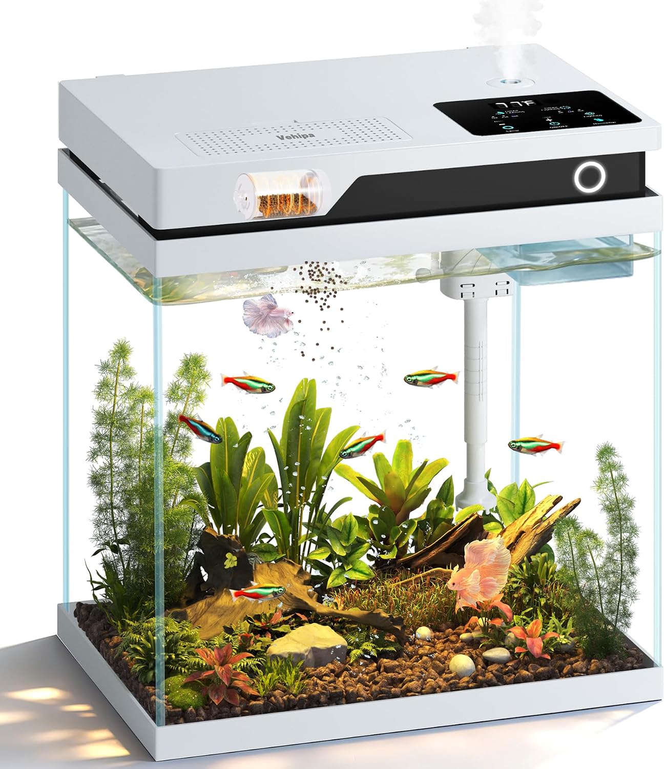 Vehipa Fish Tank, Smart Fish Aquarium Kit 4.2 Gallon