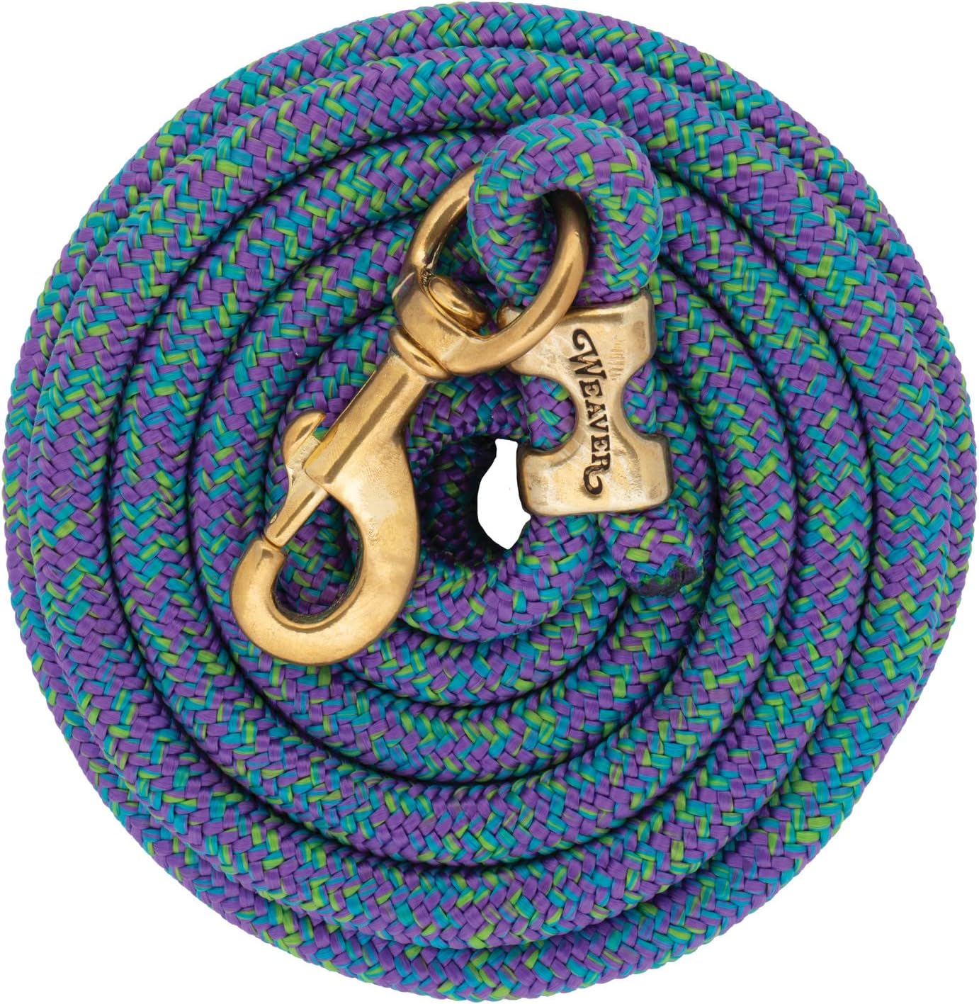 Weaver Leather Poly Lead Rope with Solid Brass 225 Snap