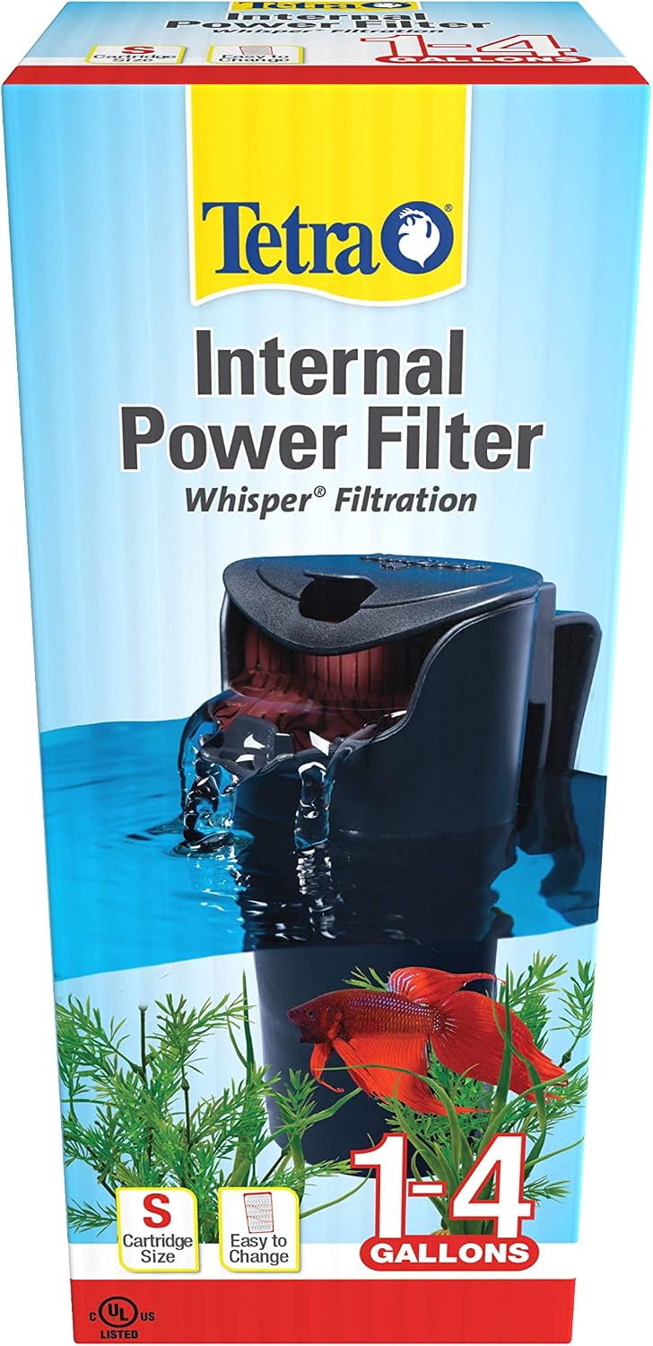 Tetra Whisper 27 GPH Internal Power Filter For Aquariums