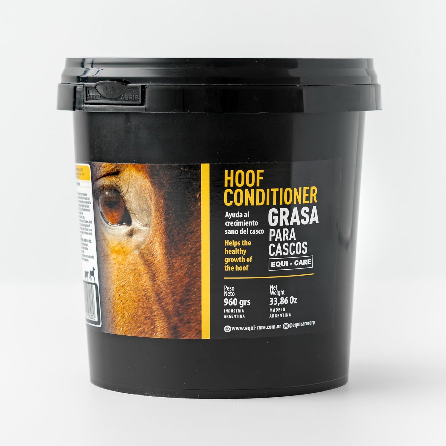 Equi Care Hoof Conditioner. Maintain Strong and Healthy Hooves, Helps with Dry, Cracked Hooves or Simply Looking to Maintain Optimal Hood Health. (34 Oz)
