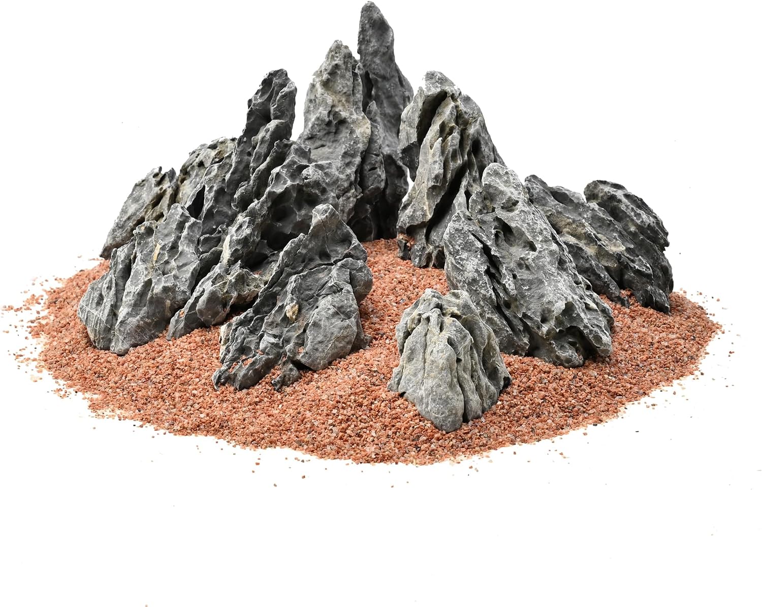 Natural Seiryu Stone 2-3 in 1LB Terrarium Rocks for Miniature