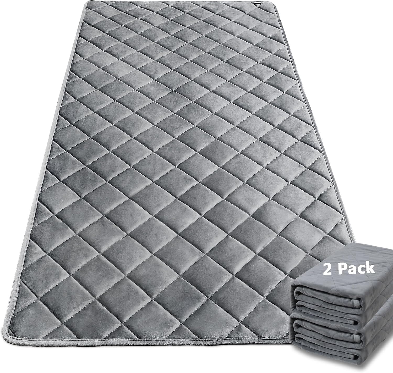 Washable Guinea Pig Fleece Bedding, 24″x36″ Reusable Cage Liner 2 Pack
