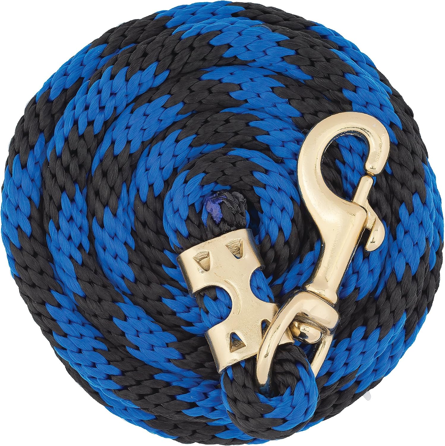 Weaver Equine 8′ Horse Lead Rope with Brass-Plated Snap