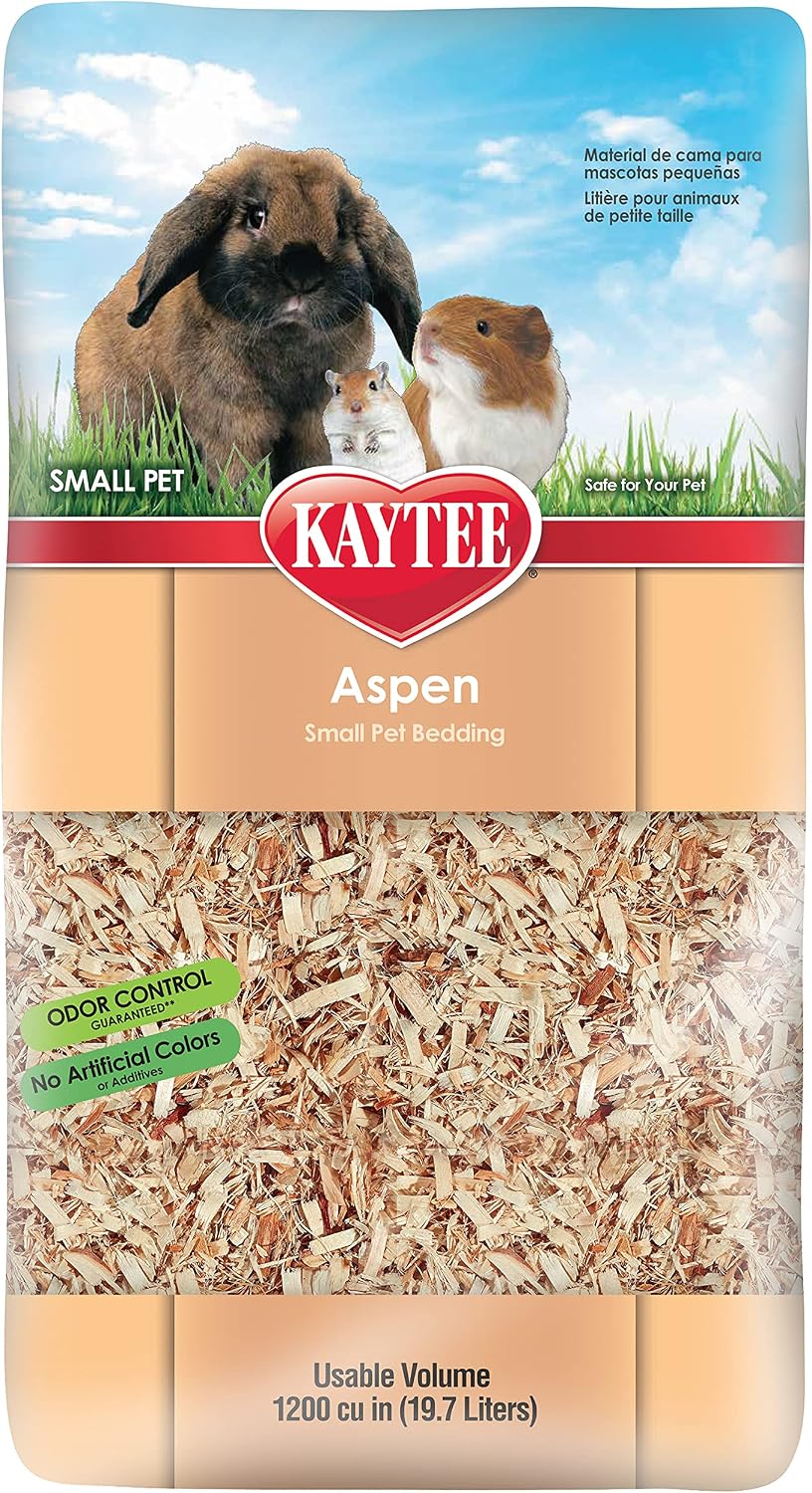 Kaytee Aspen Bedding for Small Animals, 19.7 Liter