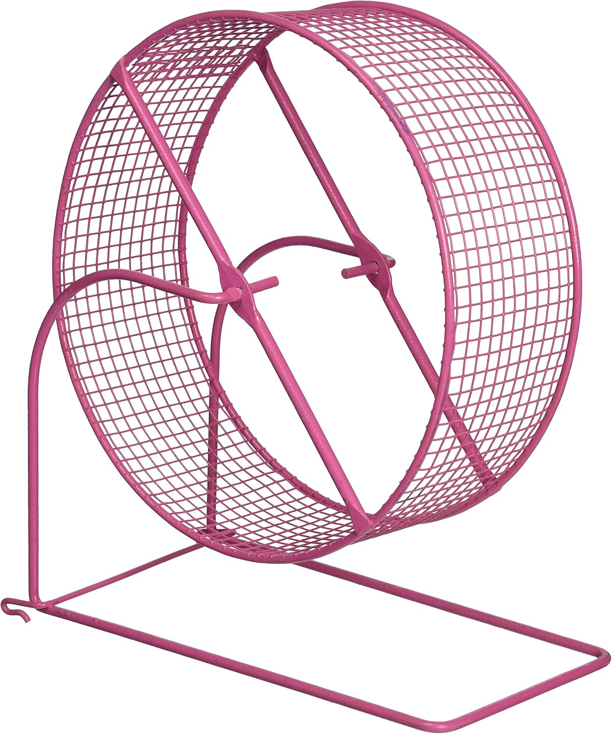 Prevue Pet Products Wire Mesh Hamster Wheel Silent Spinning – 8 Inch