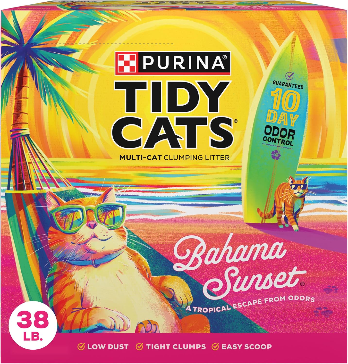 Purina Tidy Cats Bahama Sunset Scented Cat Litter
