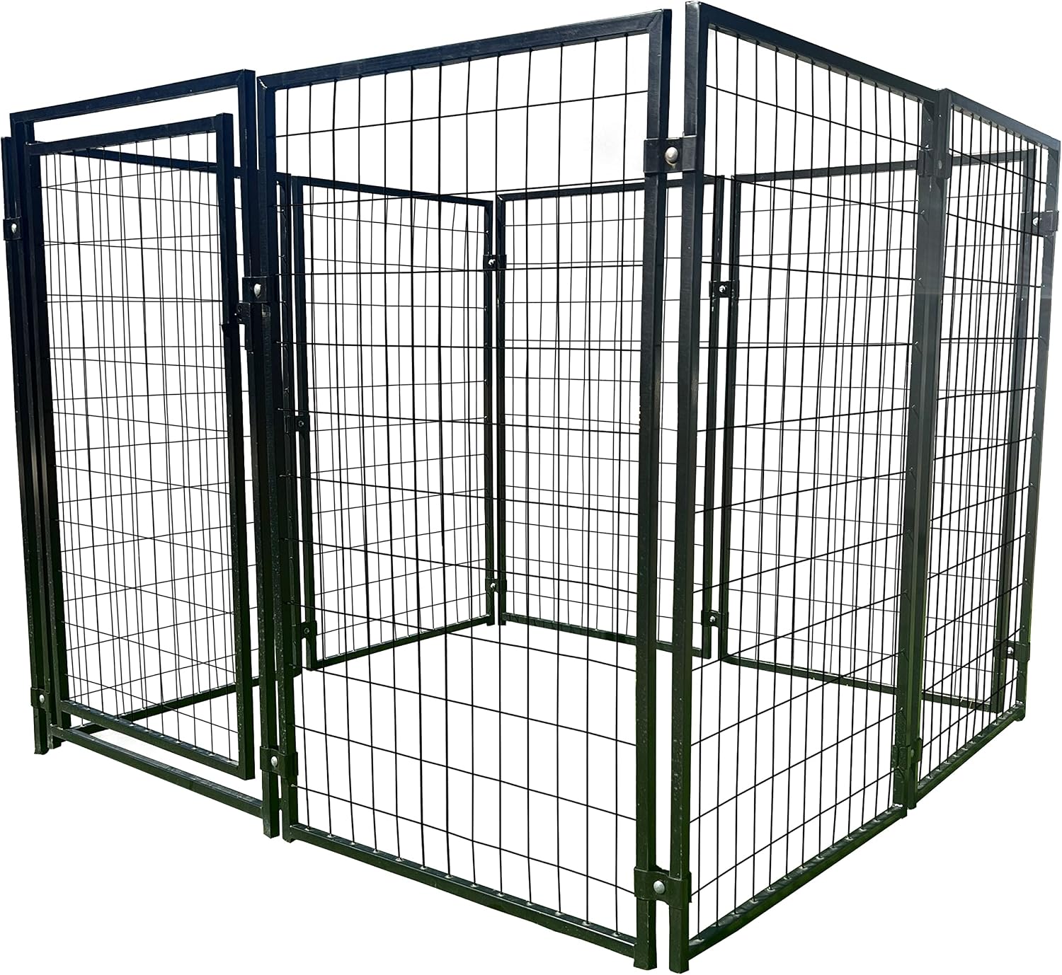 ALEKO Steel Dog Kennel Playpen (5 x 5 x 4 ft)