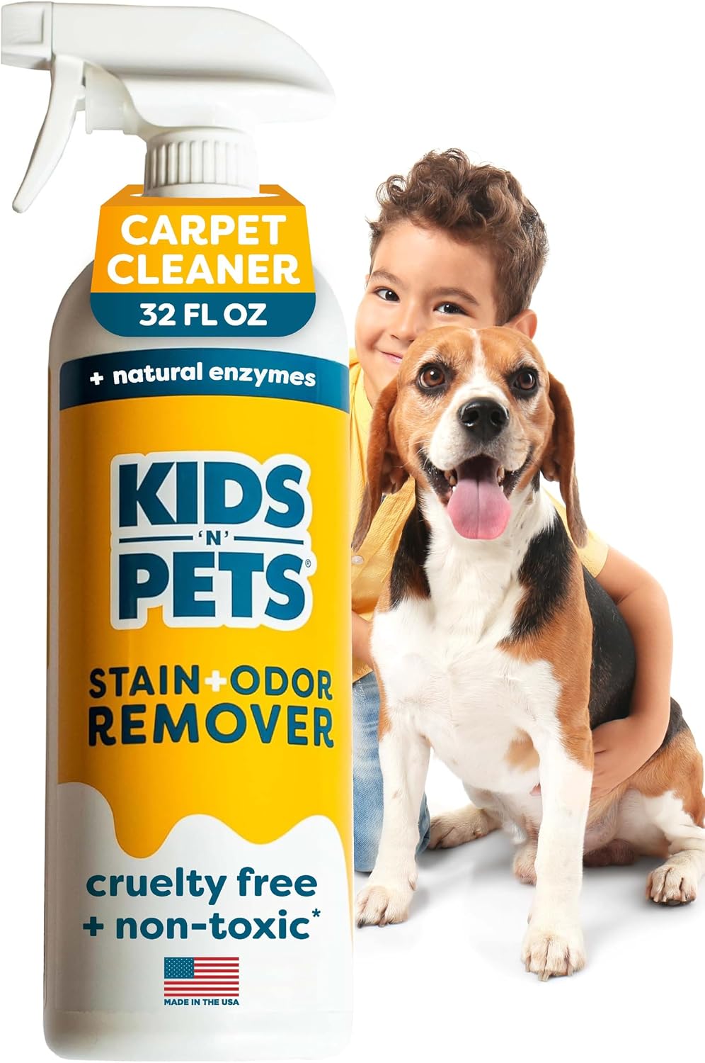 KIDS ‘N’ PETS Instant All-Purpose Stain & Odor Remover – 32oz