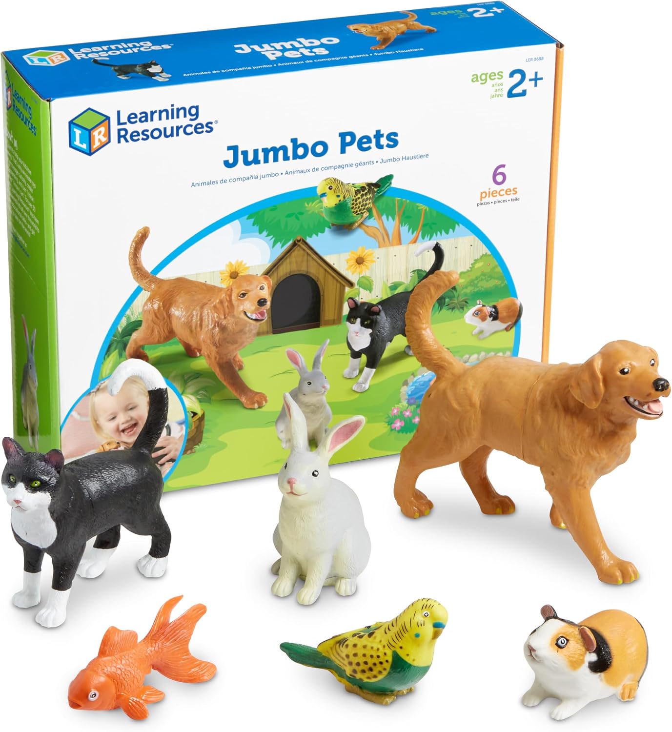 Learning Resources Jumbo Domestic Pets